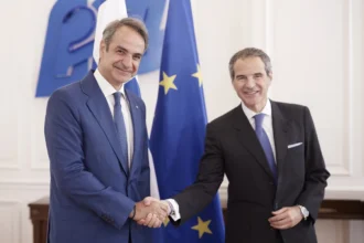 Συνάντηση Μητσοτάκη με τον Γενικό Διευθυντή του Διεθνούς Οργανισμού Ατομικής Ενέργειας, τι συζήτησαν