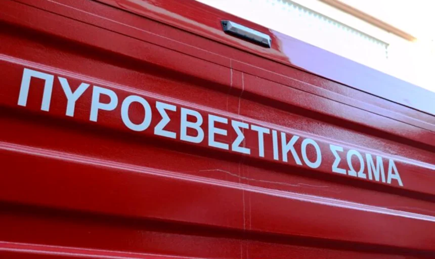 Θεσσαλονίκη: Έσβησε η πυρκαγιά στο Φράγμα της Θέρμης