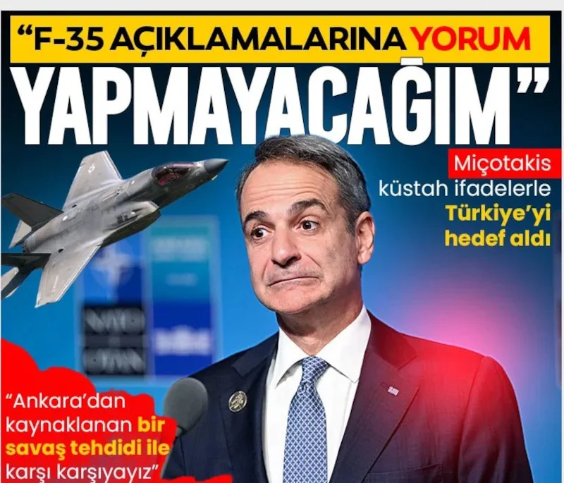 To θέμα της τουρκικής εφημερίδας Sabah για τις δηλώσεις του Κυριάκου Μητσοτάκη στην Άγκυρα